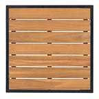 Ensemble de canapé d'angle 8 pièces pour patio avec table basse
