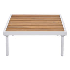 Ensemble de canapé d'angle 8 pièces pour patio avec table basse