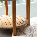 Table d'appoint d'extérieur en teck Cambridge Casual Seaside