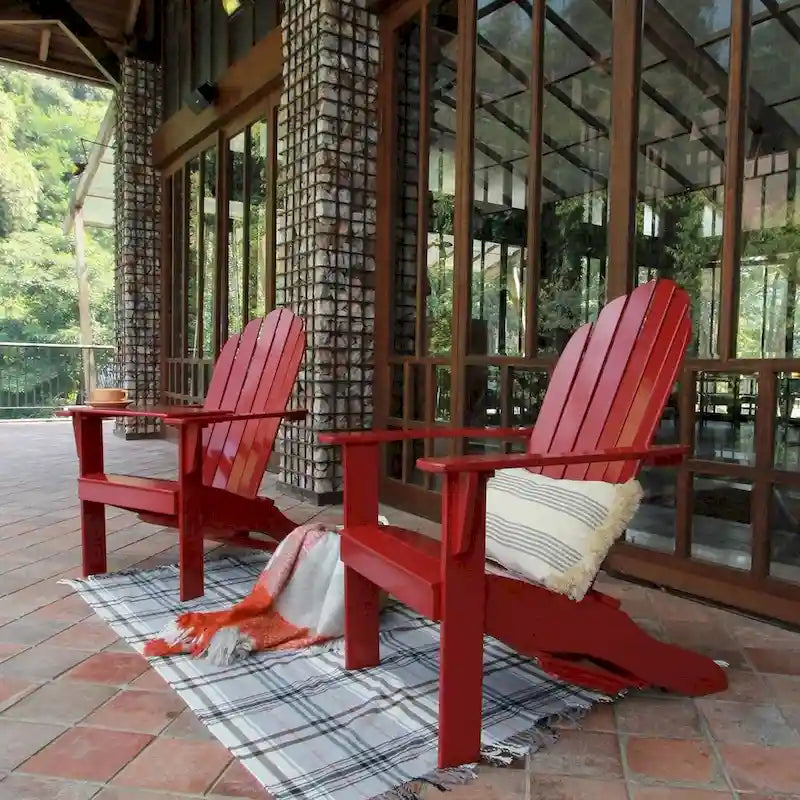 Chaise Adirondack d'extérieur Cambridge Casual Alston en bois