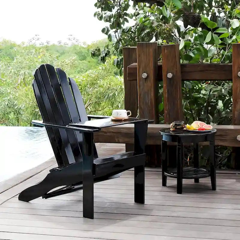 Chaise Adirondack d'extérieur Cambridge Casual Alston en bois