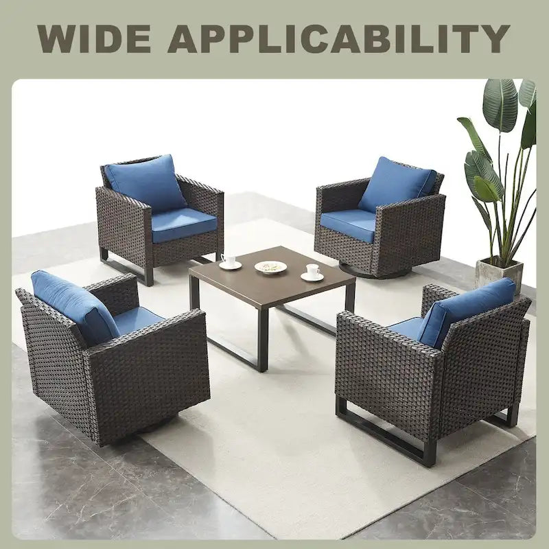 Table basse d'extérieur pour terrasse