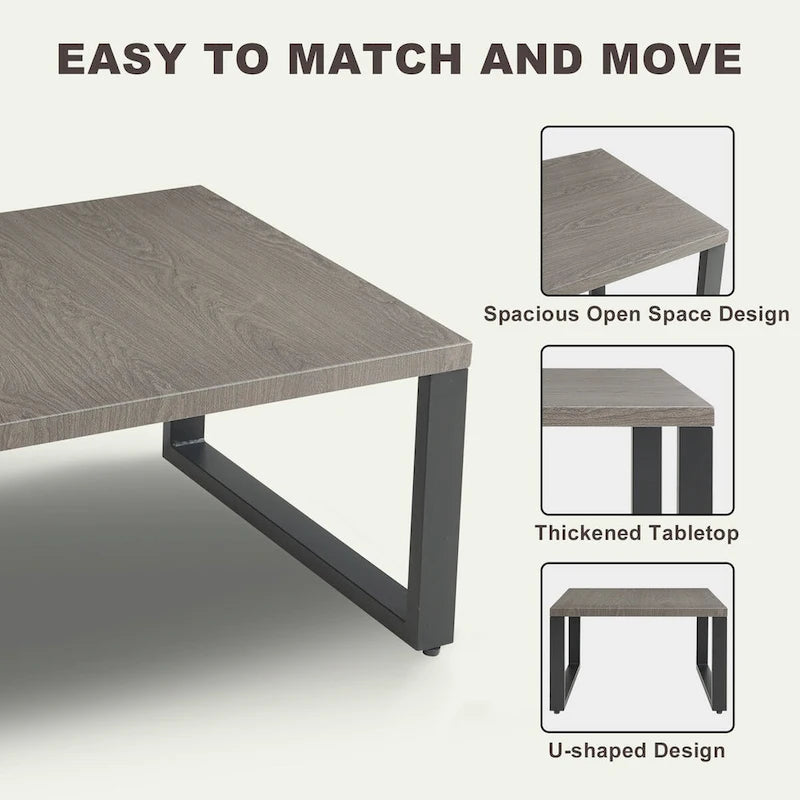 Table basse d'extérieur pour terrasse