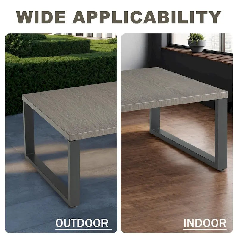 Table basse d'extérieur pour terrasse