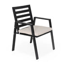 Ensemble de 2 fauteuils de jardin LeisureMod Chelsea en aluminium avec coussins - 34,84
