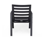 Ensemble de 2 fauteuils de jardin LeisureMod Chelsea en aluminium avec coussins - 34,84