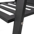 Ensemble de 2 fauteuils de jardin LeisureMod Chelsea en aluminium avec coussins - 34,84