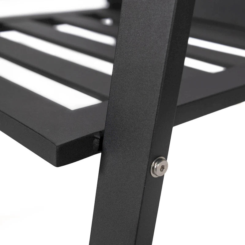 Ensemble de 2 fauteuils de jardin LeisureMod Chelsea en aluminium avec coussins - 34,84