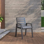 Ensemble de 2 fauteuils de jardin LeisureMod Chelsea en aluminium avec coussins - 34,84