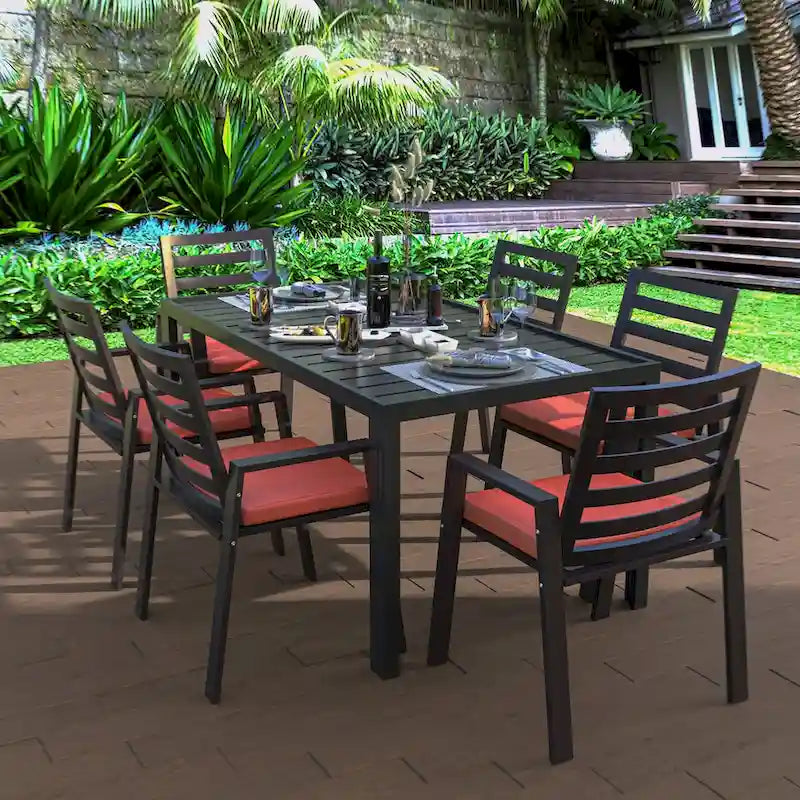 Ensemble de 2 fauteuils de jardin LeisureMod Chelsea en aluminium avec coussins - 34,84