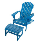 Ensemble fauteuil Adirondack et repose-pieds Earth Collection