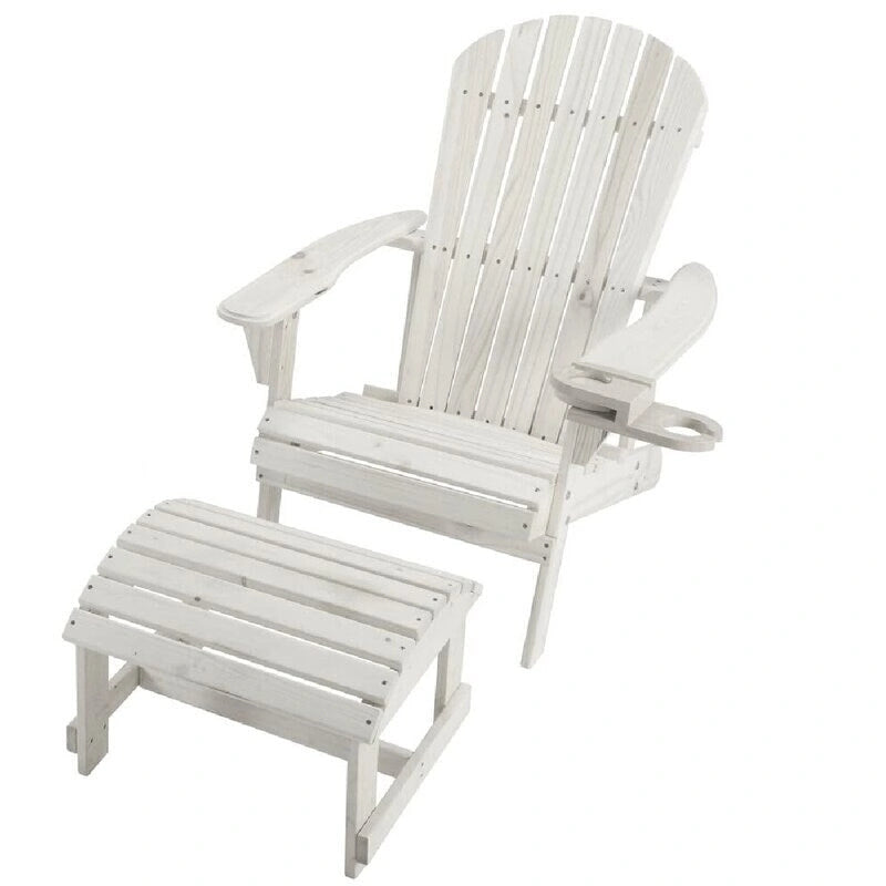 Ensemble fauteuil Adirondack et repose-pieds Earth Collection
