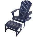 Ensemble fauteuil Adirondack et repose-pieds Earth Collection