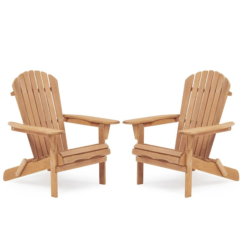 Ensemble de 2 chaises de jardin - 31,00 L * 28,00 l * 36,00 H