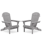 Ensemble de 2 chaises de jardin - 31,00 L * 28,00 l * 36,00 H
