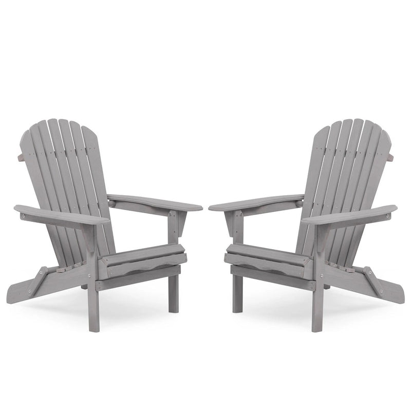 Ensemble de 2 chaises de jardin - 31,00 L * 28,00 l * 36,00 H