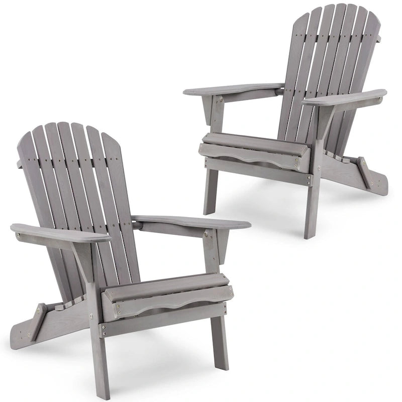 Ensemble de 2 chaises de jardin - 31,00 L * 28,00 l * 36,00 H