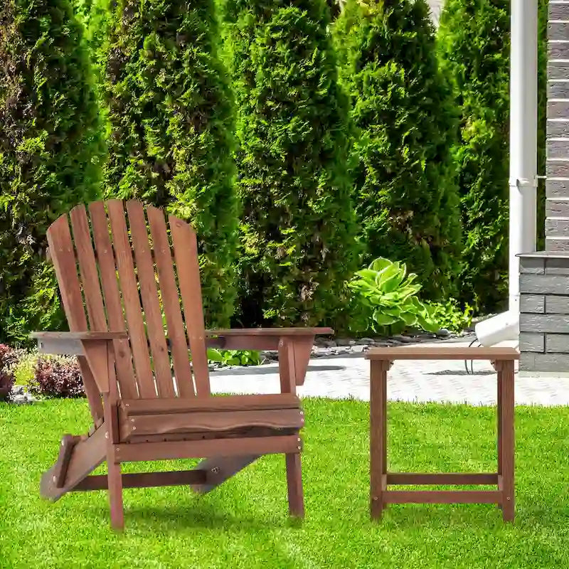 Ensemble de 2 chaises de jardin - 31,00 L * 28,00 l * 36,00 H