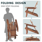 Ensemble de 2 chaises de jardin - 31,00 L * 28,00 l * 36,00 H