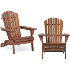 Ensemble de 2 chaises de jardin - 31,00 L * 28,00 l * 36,00 H