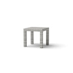 Ensemble Cannes 5 pièces en aluminium pour club de sport et repose-pieds d'extérieur