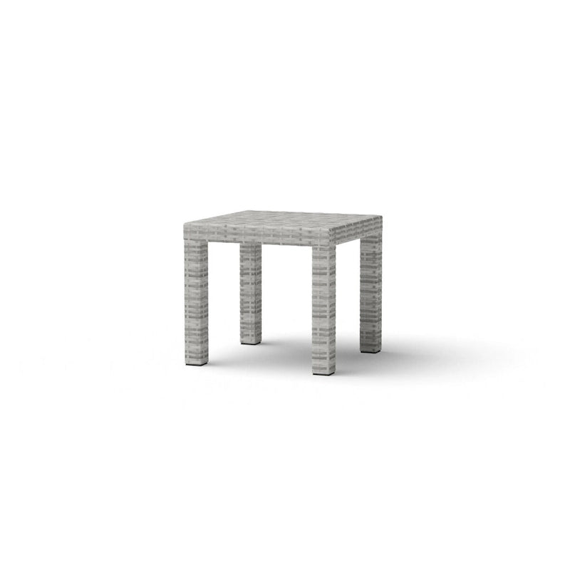 Ensemble Cannes 5 pièces en aluminium pour club de sport et repose-pieds d'extérieur