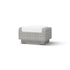 Ensemble Cannes 5 pièces en aluminium pour club de sport et repose-pieds d'extérieur