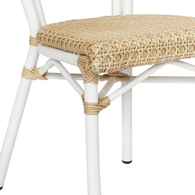 Chaise commerciale Paris tout temps avec structure métallique - Non applicable
