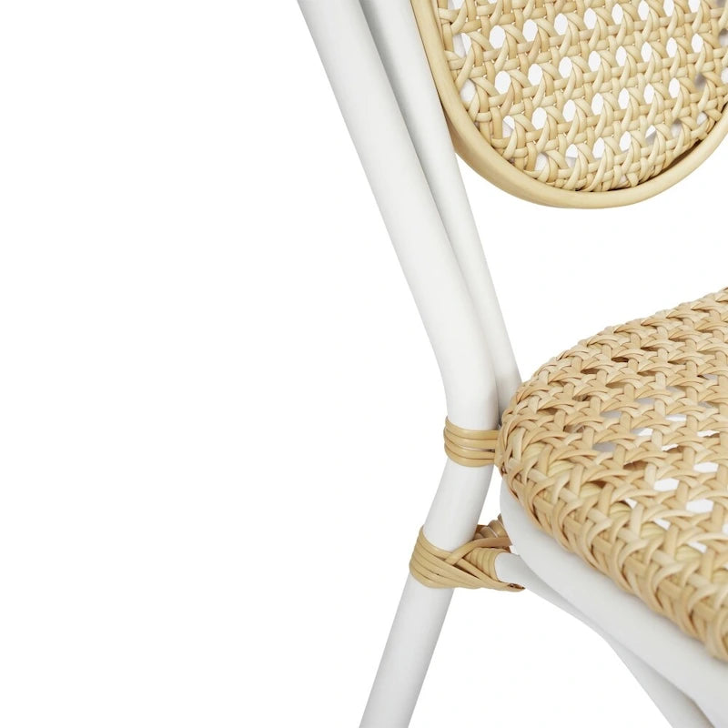 Chaise commerciale Paris tout temps avec structure métallique - Non applicable