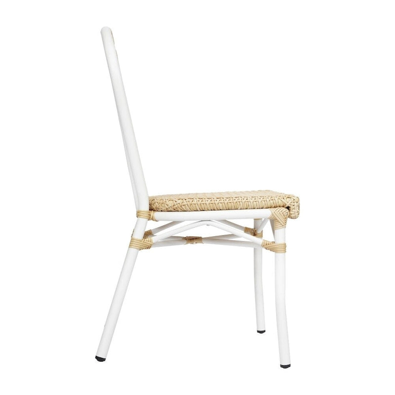 Chaise commerciale Paris tout temps avec structure métallique - Non applicable