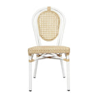 Chaise commerciale Paris tout temps avec structure métallique - Non applicable