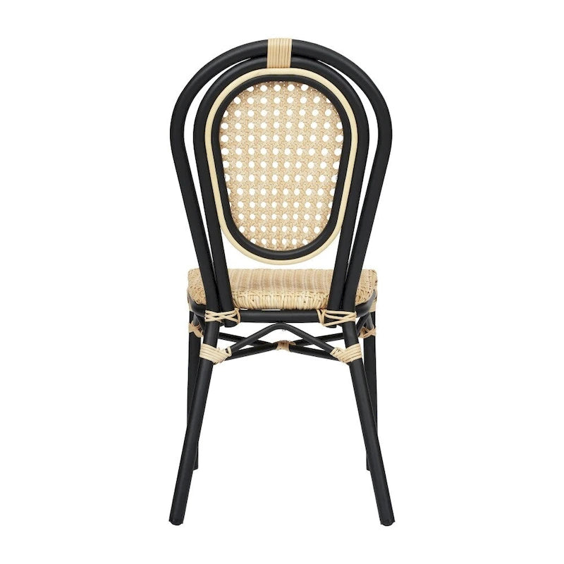 Chaise commerciale Paris tout temps avec structure métallique - Non applicable