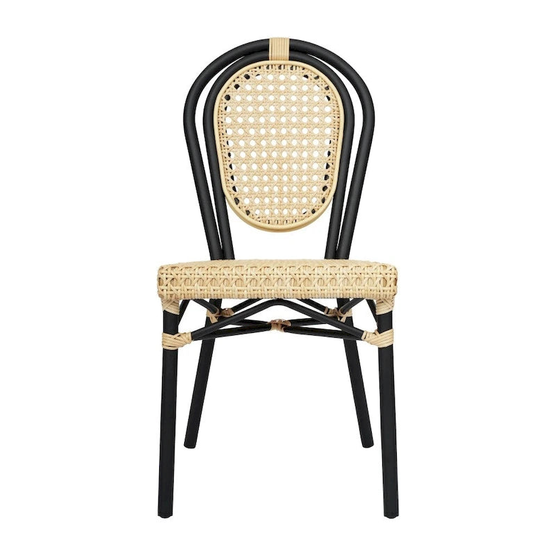 Chaise commerciale Paris tout temps avec structure métallique - Non applicable