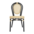 Chaise commerciale Paris tout temps avec structure métallique - Non applicable