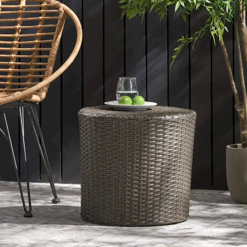 charmante table d'appoint d'extérieur