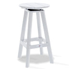 Tabouret de bar pivotant rond LuXeo Mason (lot de 2) - Lot de 2