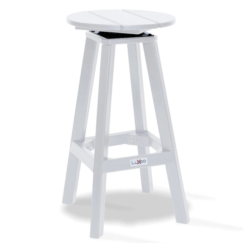 Tabouret de bar pivotant rond LuXeo Mason (lot de 2) - Lot de 2