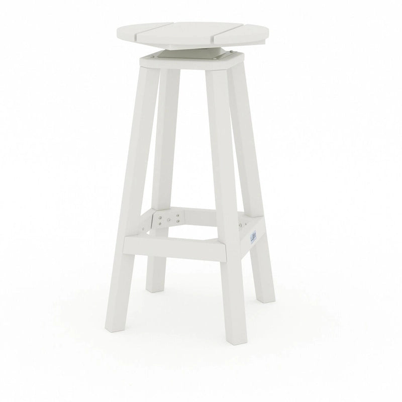 Tabouret de bar pivotant rond LuXeo Mason (lot de 2) - Lot de 2