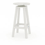 Tabouret de bar pivotant rond LuXeo Mason (lot de 2) - Lot de 2