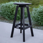 Tabouret de bar pivotant rond LuXeo Mason (lot de 2) - Lot de 2