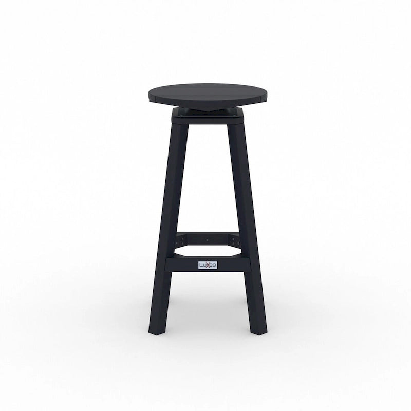 Tabouret de bar pivotant rond LuXeo Mason (lot de 2) - Lot de 2