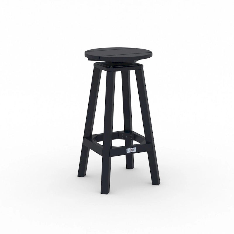 Tabouret de bar pivotant rond LuXeo Mason (lot de 2) - Lot de 2