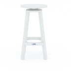 Tabouret de bar pivotant rond LuXeo Mason (lot de 2) - Lot de 2