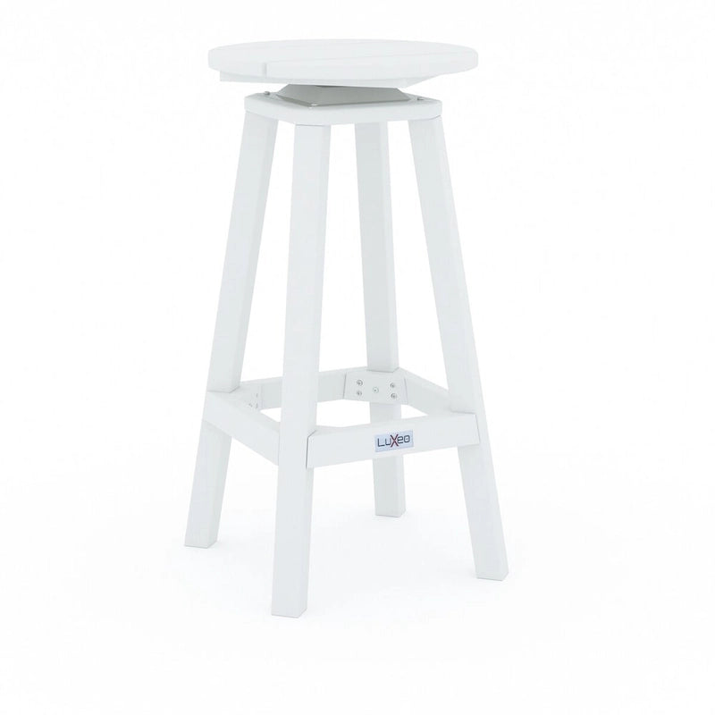 Tabouret de bar pivotant rond LuXeo Mason (lot de 2) - Lot de 2