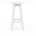 Tabouret de bar pivotant rond LuXeo Mason (lot de 2) - Lot de 2