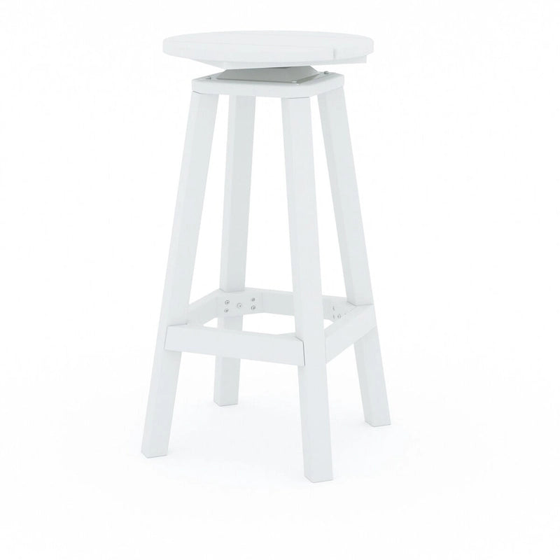 Tabouret de bar pivotant rond LuXeo Mason (lot de 2) - Lot de 2