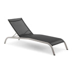 Chaise longue d'extérieur en maille Wendu de Havenside Home (ensemble de 2)