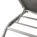 Chaise longue d'extérieur en maille Wendu de Havenside Home (ensemble de 2)