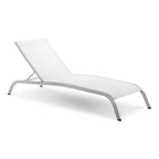 Chaise longue d'extérieur en maille Wendu de Havenside Home (ensemble de 2)