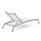 Chaise longue d'extérieur en maille Wendu de Havenside Home (ensemble de 2)
